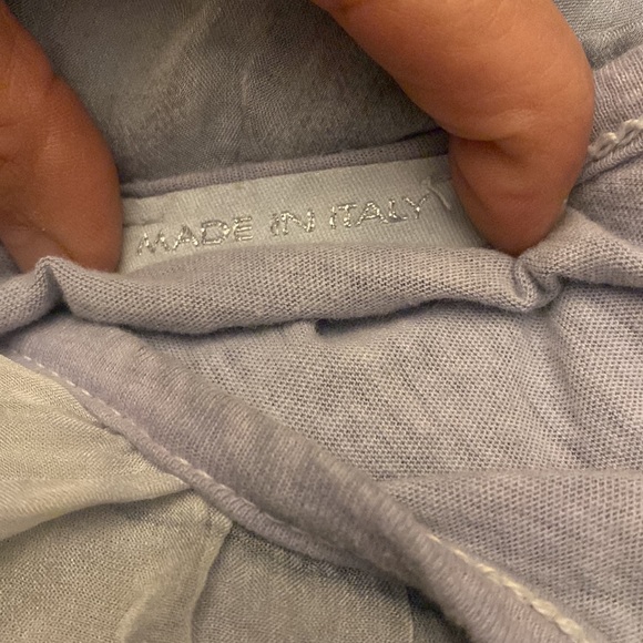 Made In Italy 100% silk stunning layered spaghetti strap mini dress - Picture 15 of 16